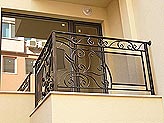 Парапети за тераси от ковано желязо
