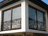 Парапети за тераси от ковано желязо